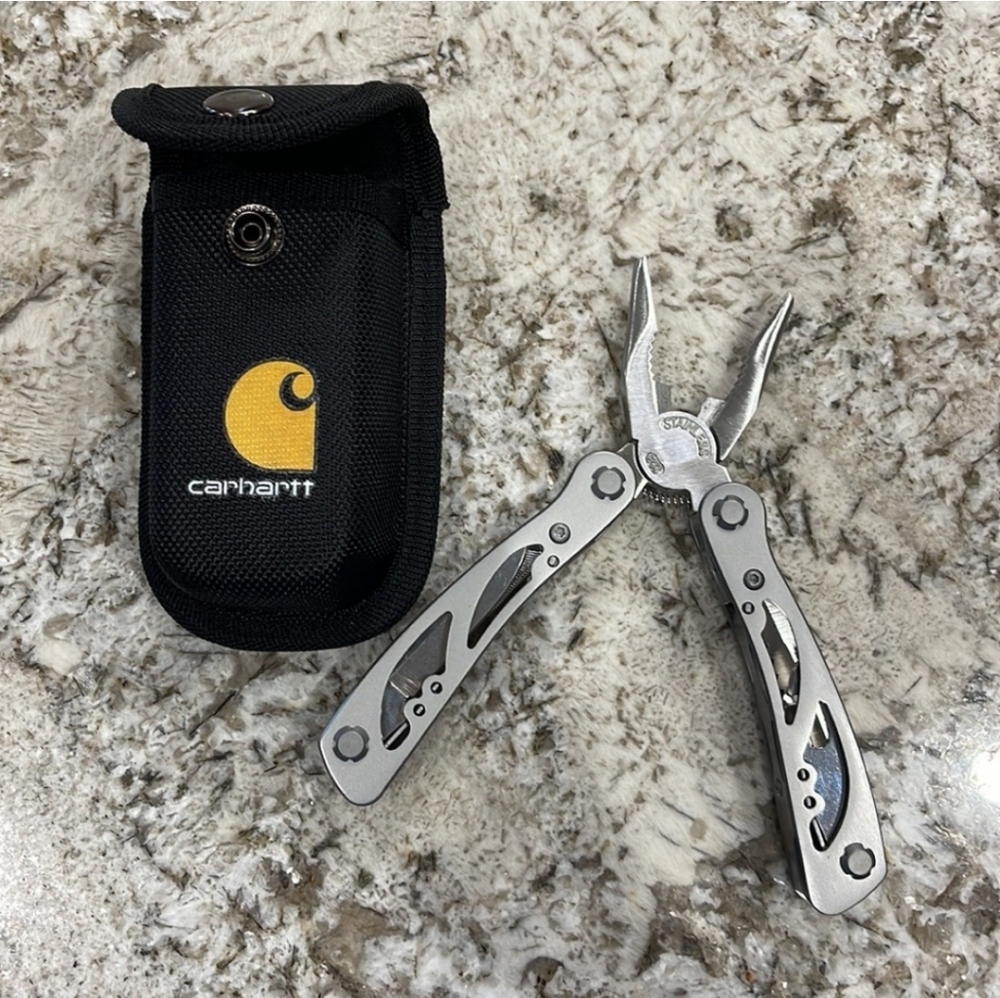 Carhartt Multi-Tool with Black and Silver Accents